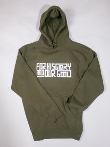 For His Glory and our Good Green Hoodie