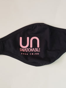 Black Unsnatchable Face mask